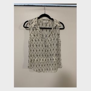 ALC Silk Button Tank